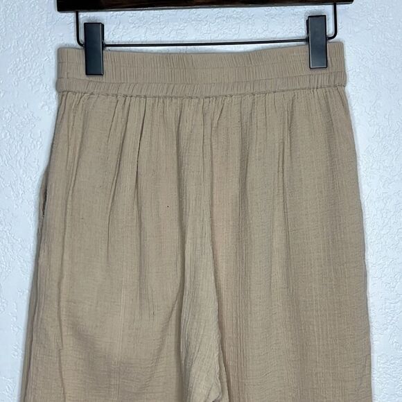 Apiece Apart Crop Pants Beige Small New - Picture 6 of 11